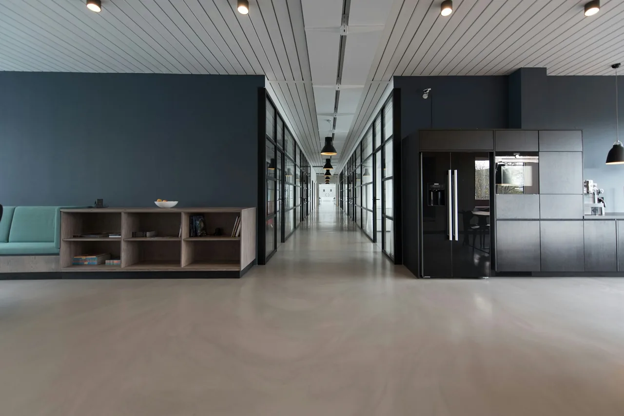 Bureau professionnel moderne avec vue panoramique